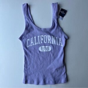 Hollister Tank Top | Size XS | Color: Purple